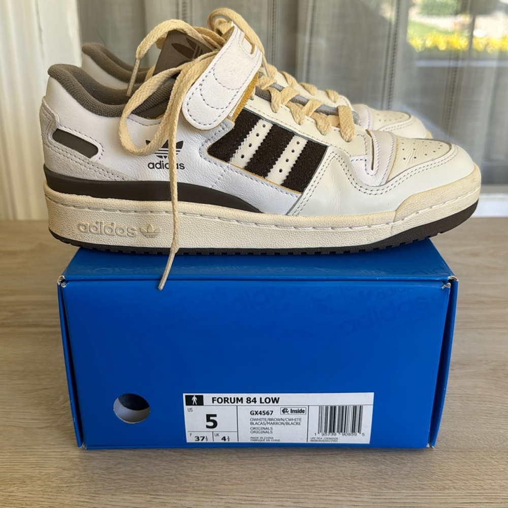 Adidas Forum 84 Low - Brown & White